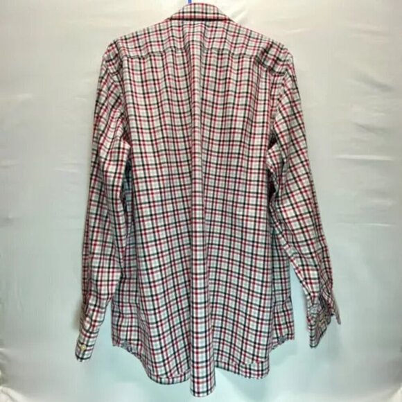 Banana Republic Camden Fit Non Iron Twill Long Sleeve Plaid Button Up Men's XL - Picture 4 of 4